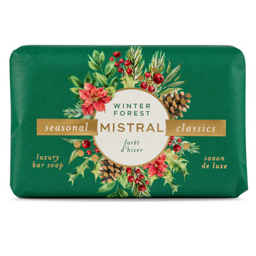 Mistral Men's Luxury French Bar Soap 7oz 200g - Alpine Brandy