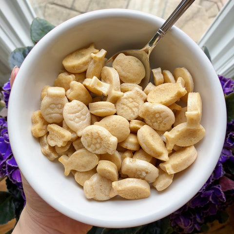 Mini pancake cereal