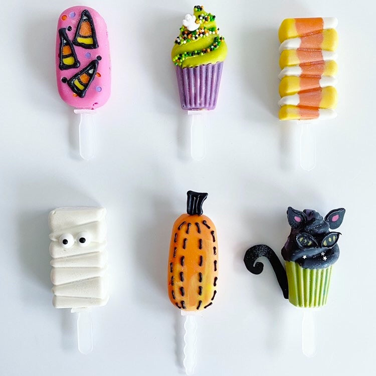 Halloween Cakesicles