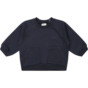 Milo Navy Sweater - Belli Bambini