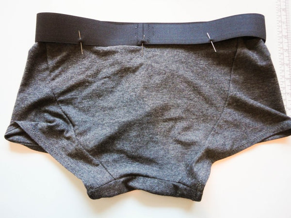 Comox Trunks Sew-Along: Attaching the elastic waistband – Thread Theory