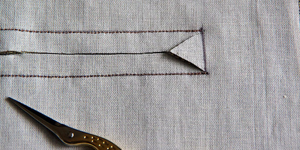 How to sew welt pocket in any shape 