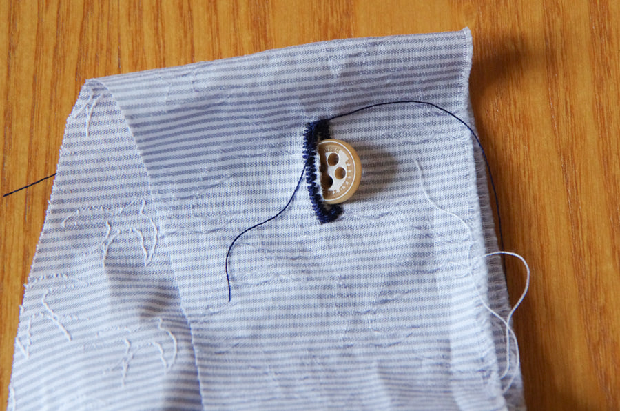 Fairfield Sew Along - add buttons to a shirt-10