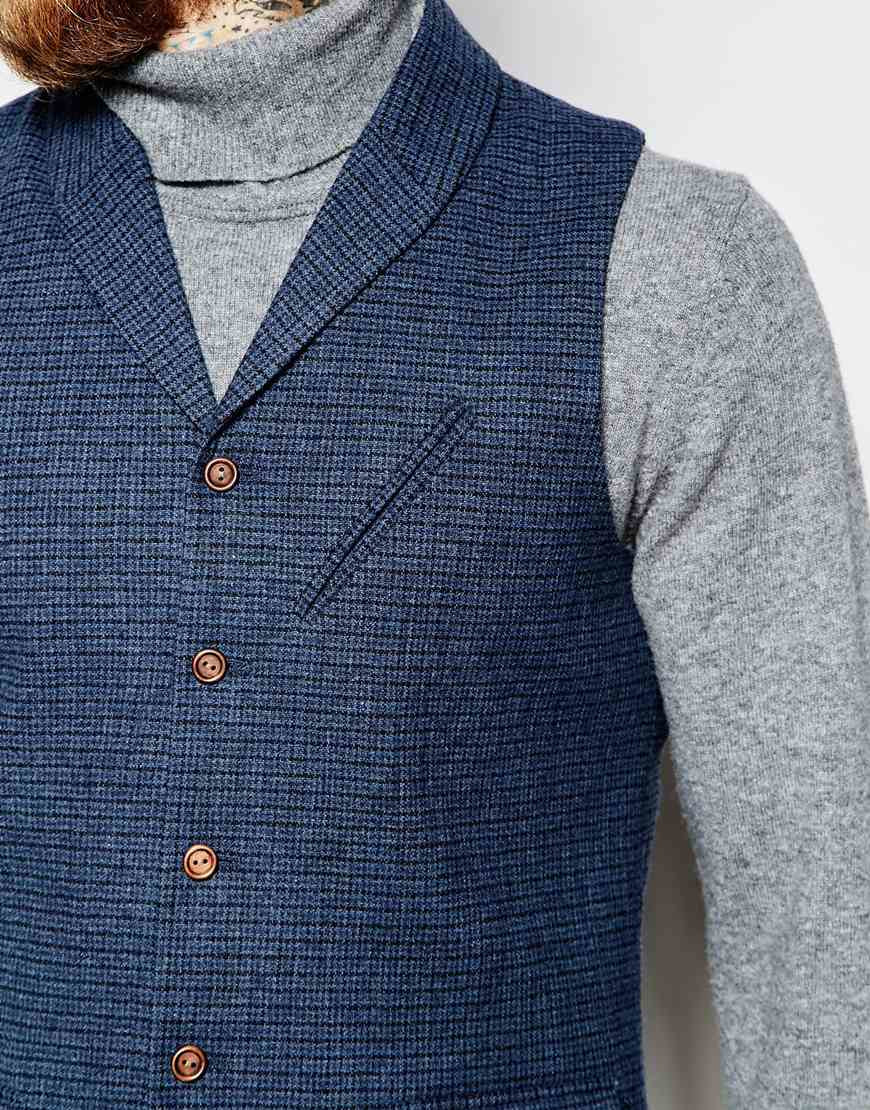 Shawl collar waistcoat 2