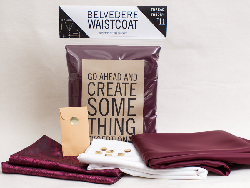 Thread Theory Belvedere Waistcoat Supplies Kit-1