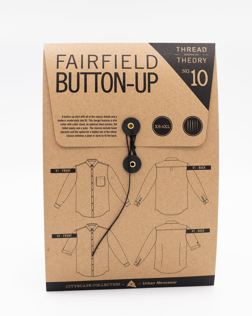 MISPRINT: Fairfield Button-up Shirt Tissue Pattern – Thread Theory