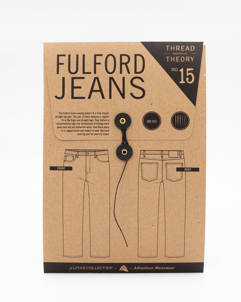 Jedediah Trousers Thread Theory Designs Sewing Pattern