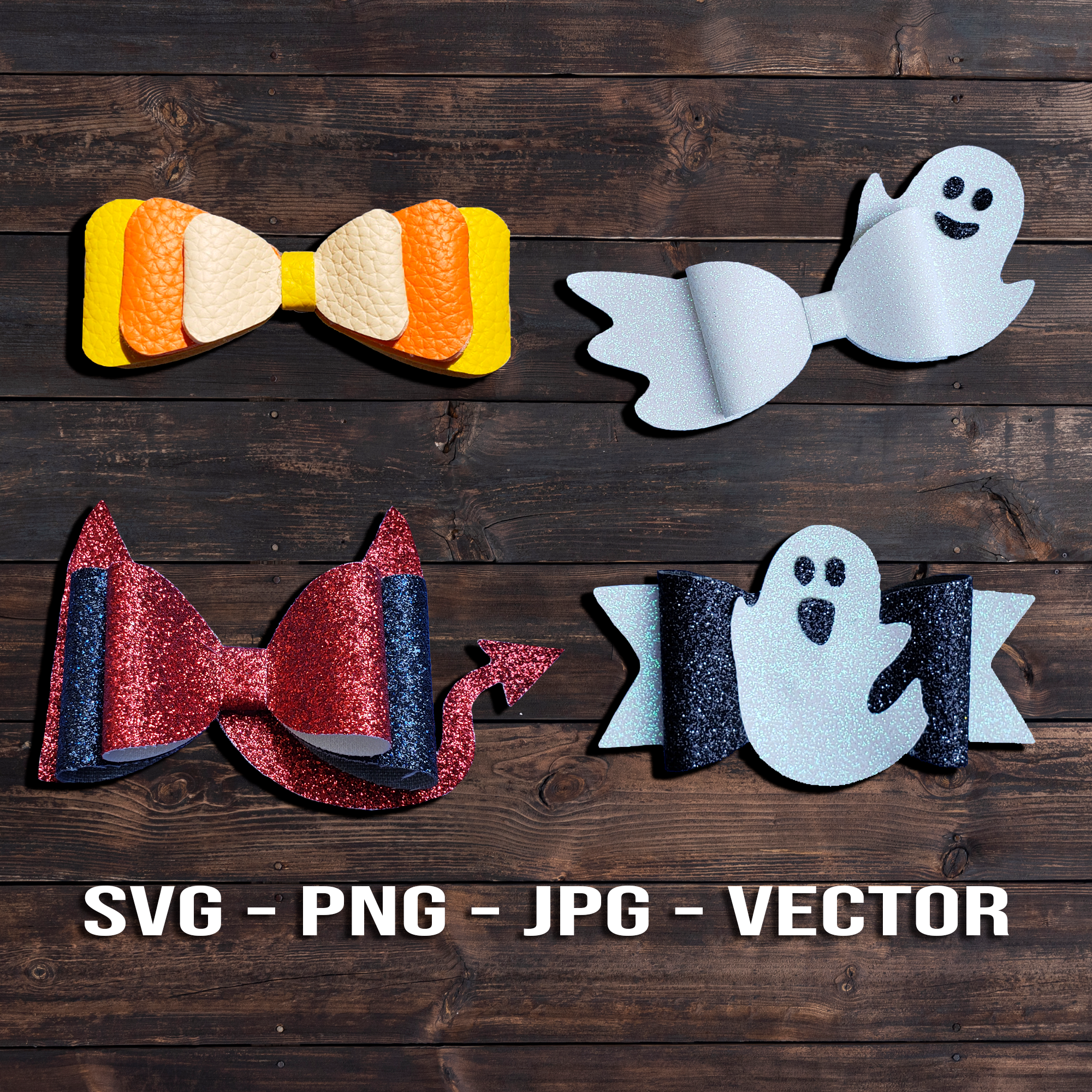 Download Halloween Bow Svg Bundle Ghost Candy Corn And Ghosts Hair Clip Tem Captain Hobbyist Svg S