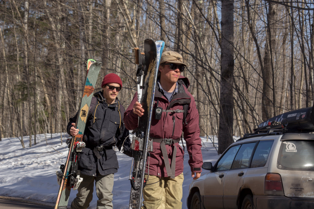 Stormy Kromer and Shaggy's Skis - Backcountry Skiing in the Upper Peninsula