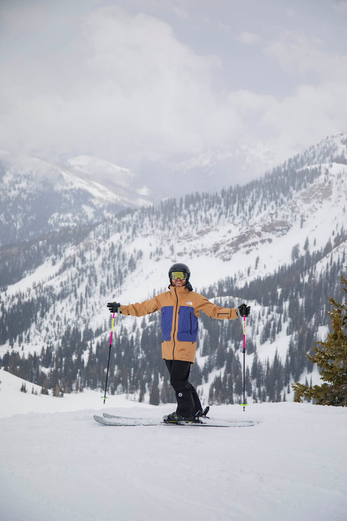 Ben Riehle Shaggy's Ambassador Skiing at Snowbird Utah