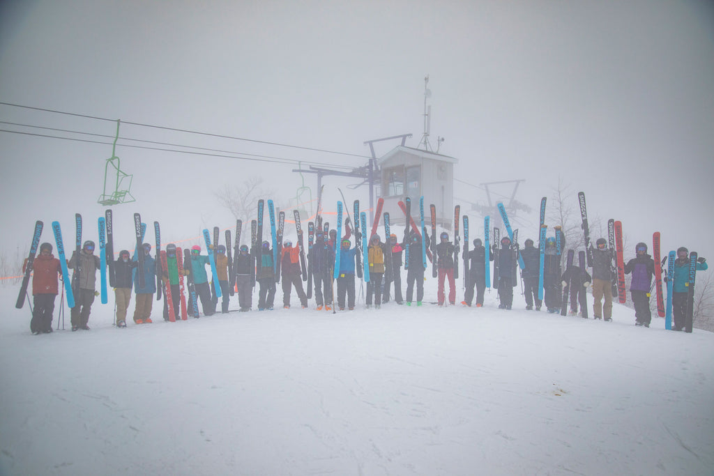 Skiing at Mount Bohemia - Day 1 Mount Bohemia Shaggy's Family Vacation Group Photo