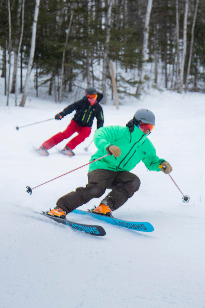 Jeff and Spencer from Shaggy's Skis