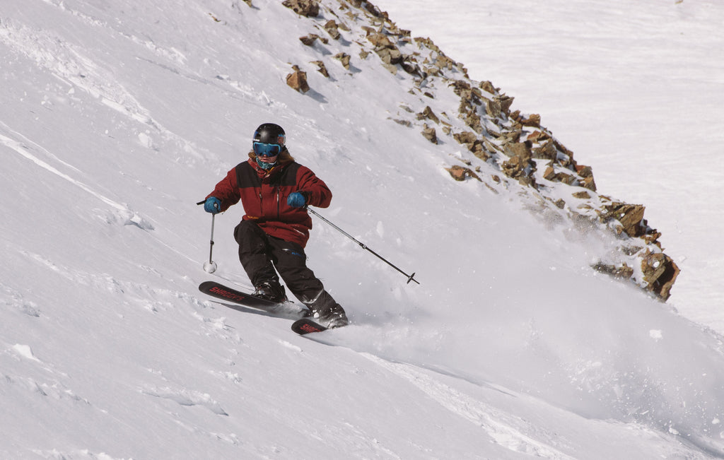 Seth Shuster Skiing Powder