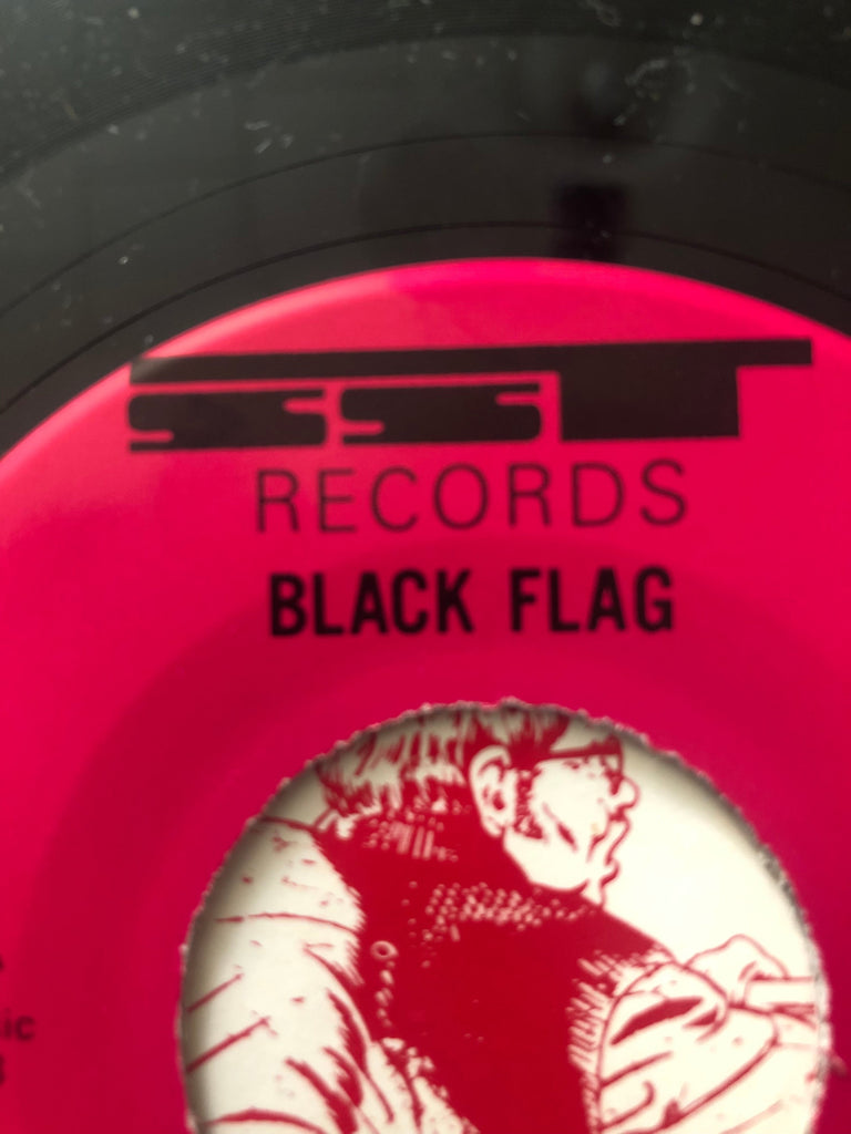 Black Flag Nervous Breakdown Sst 001 Vinyl 7“ Ep 45 Rpm V 6 198