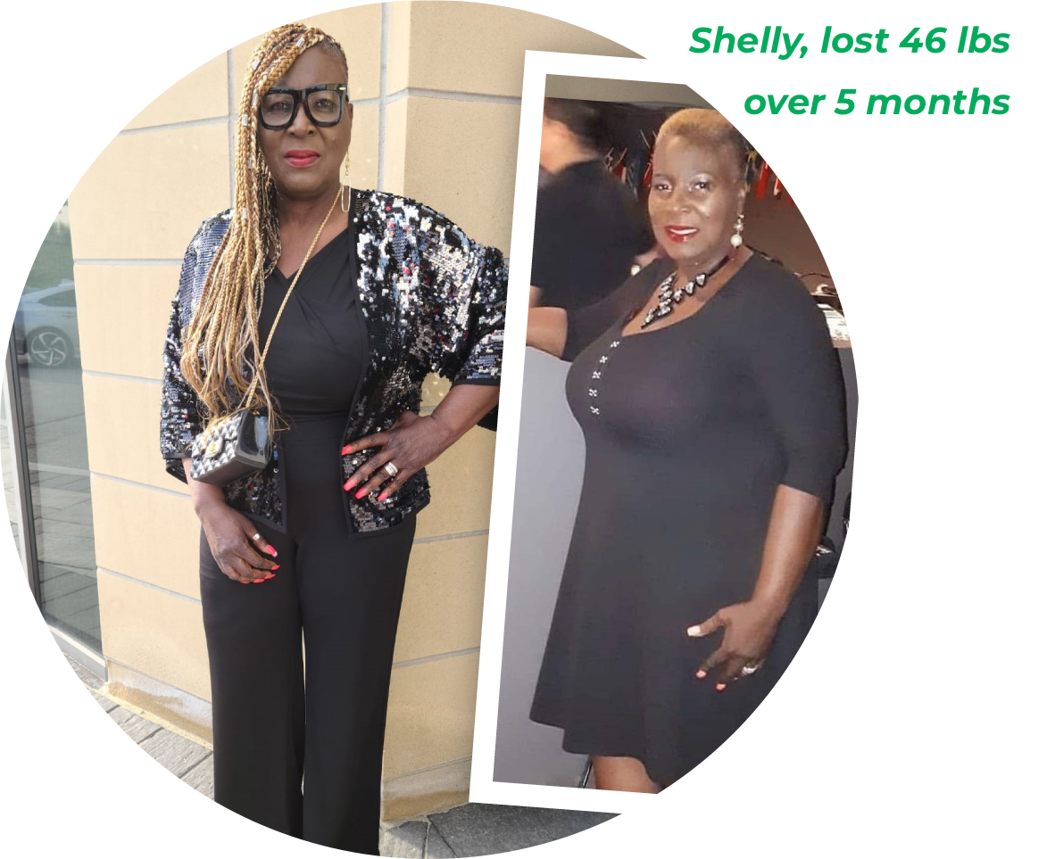 Shelly, lost 46 lbs