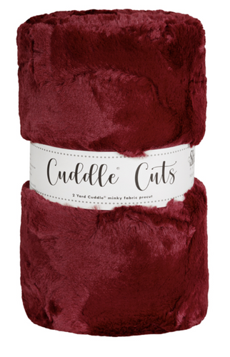 2 Yard Luxe Cuddle Cut CALF BESSIE by Shannon Fabrics – Red-Roxy Quilt Co