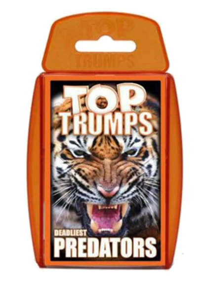 Top Trumps: Predators Card Game