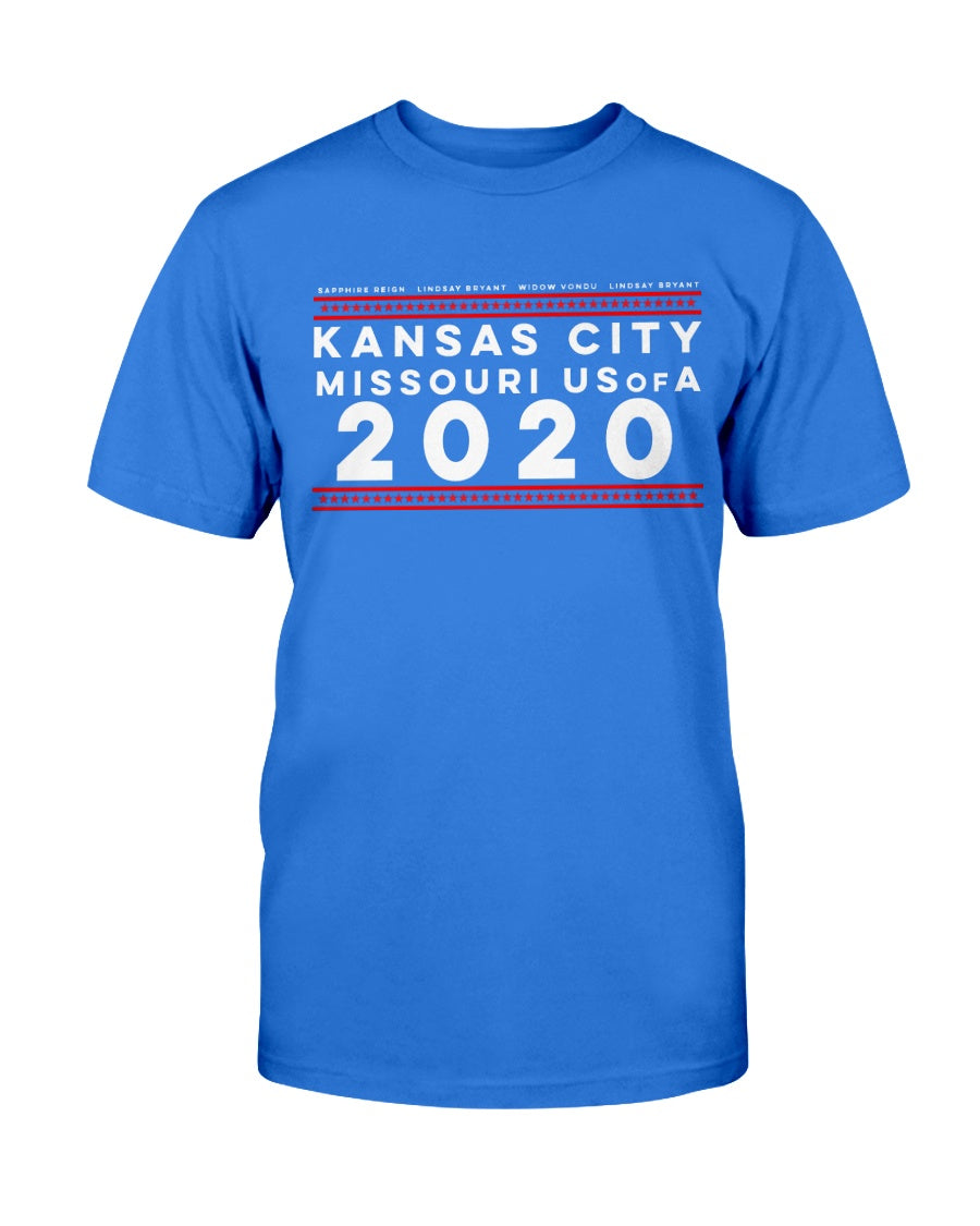 KCMO USofA Stars N' Stripes Tee