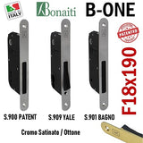 serrature per porte bonaiti magnetiche yale patent bagno wc f18x190 b-one s900 s901 s909