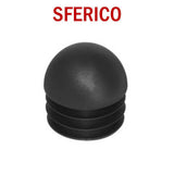 Spherical round head caps beautiful for garden frames structures tables chairs fences fences gates decor black plastic