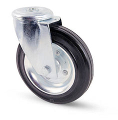 swivel wheel bolt hole black large avo