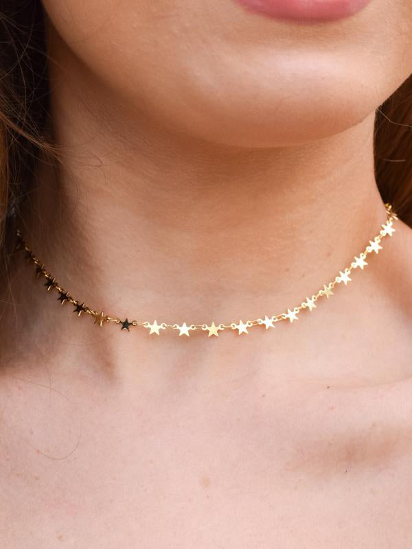 Gold Star Choker