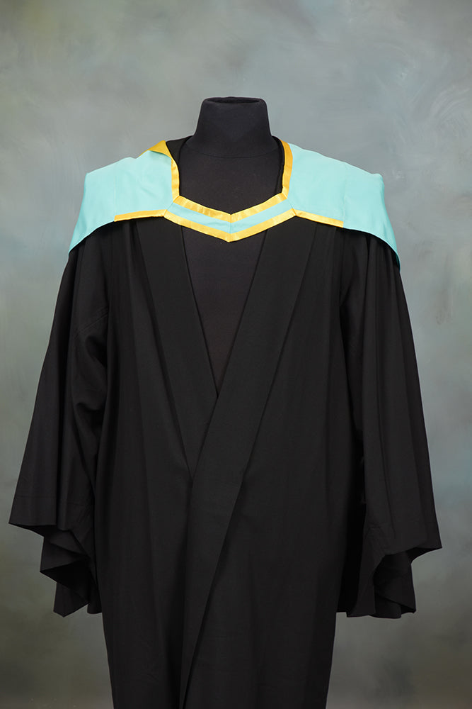 Deluxe Black Bachelors Cap, Gown, Tassel & Hood Package – Graduation Cap  and Gown