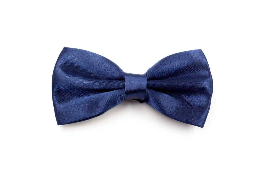 mens blue bow tie