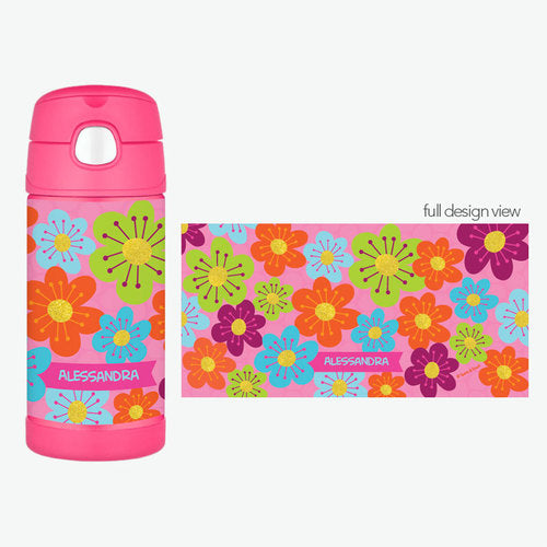 Jungle Fever Kids Personalized Thermos