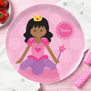 Cute Princess Personalized Kids Plates - Give Wink