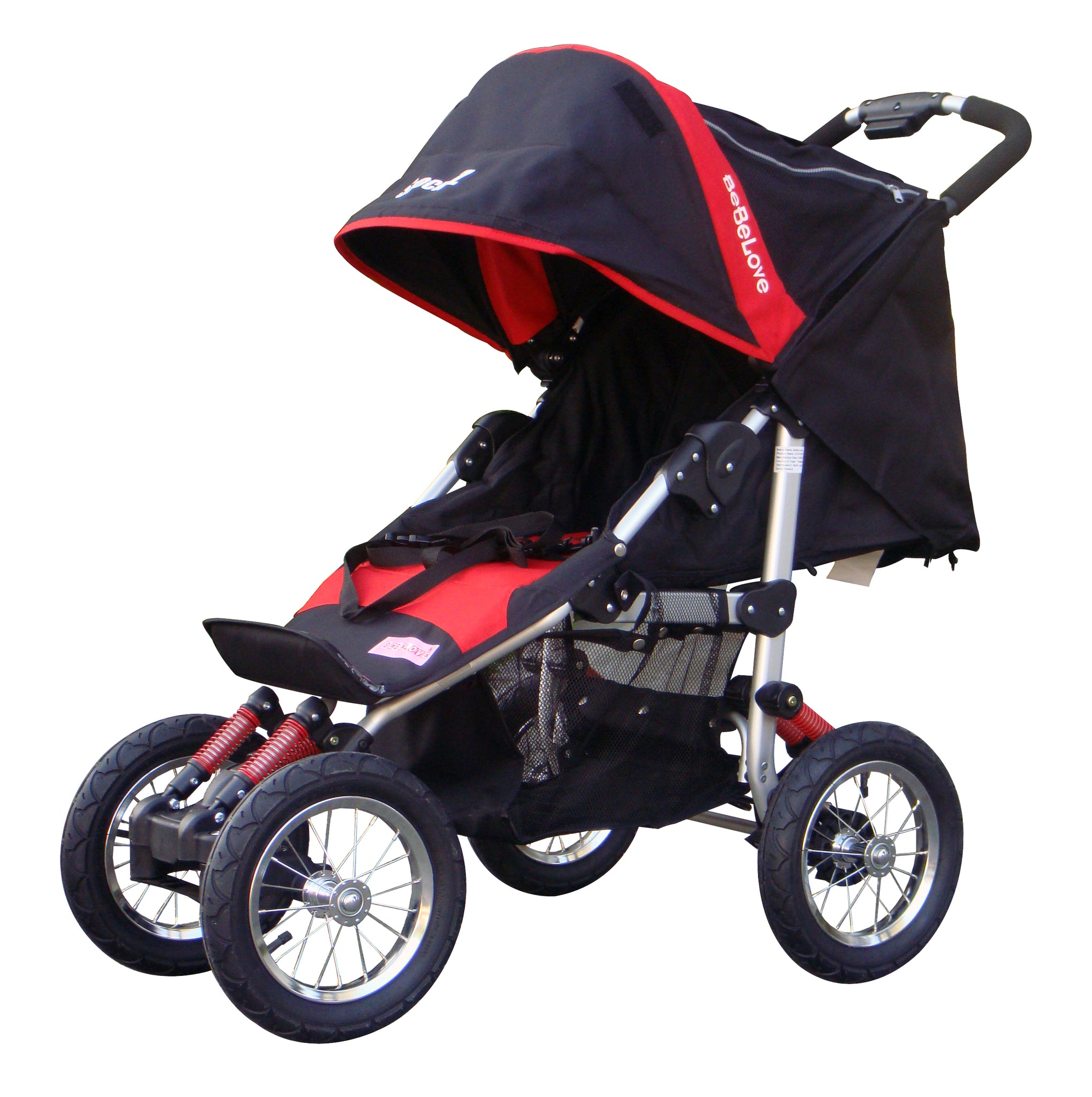 stroller with extended canopy