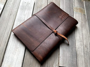 Brown Leather Bound Sketchbook