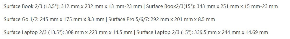 Surface Pro Laptop Case Cover