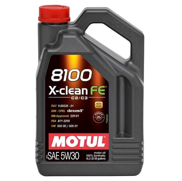 Motul 8100 5W30 Eco-nergy 100% Synthetic Motor Oil 5L