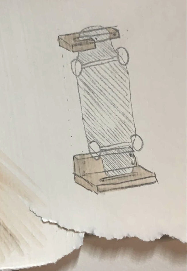 Mit einer Skizze zur DIY-Longboard-Halterung