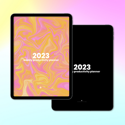 2023 Digital PRODUCTIVITY Planner for iPad and iPad Pro & Tablets