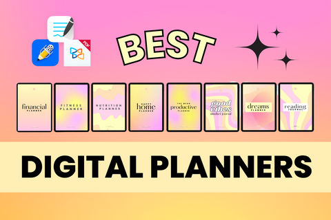 best digital planners for ipad and android tablets - free digital planners