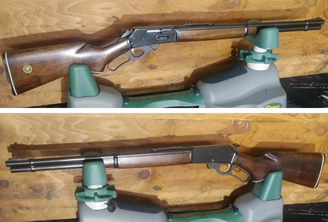 Fully refinished Marlin 336 rifle after severe fire damage