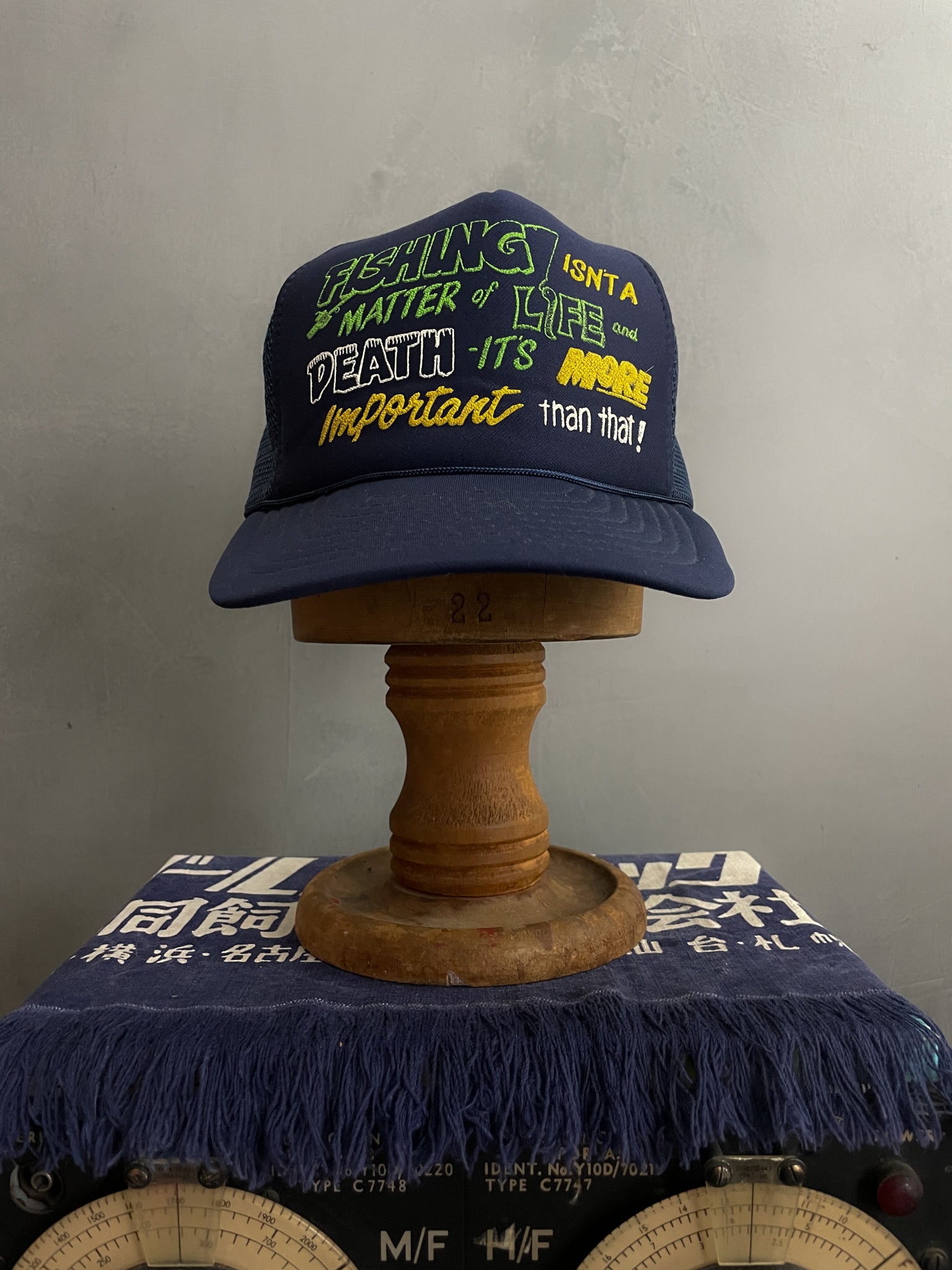 'Fishing Isn't a Matter Of Life & Death' Trucker Cap