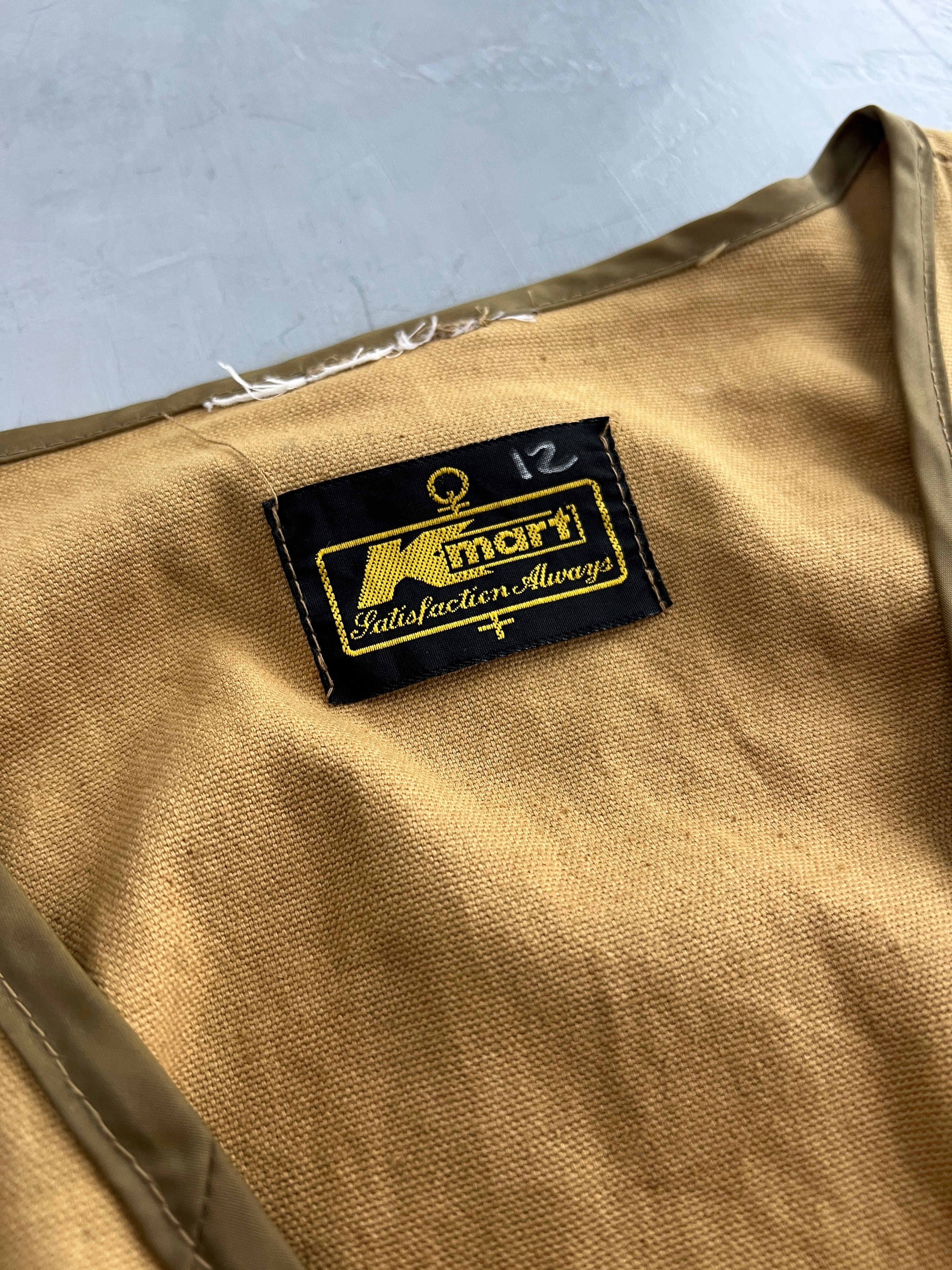 50's Hunting Vest / MA-1 Flight Jacket Hybrid [L]