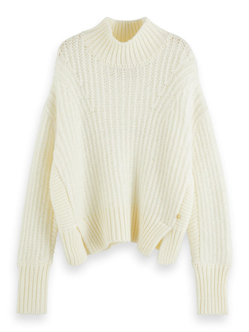 Icy White Soft High Neck Pullover - 159225 – Wharf St Apparel