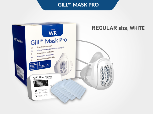 Gill Mask PRO - White