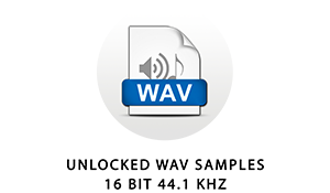 The samples in this library are standard 16 bit 44.1 kHz wave files. They can be used in any audio software or hardware that supports common wav files.