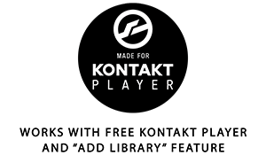 This is a Powered By Kontakt Player library. It can be used in the free Kontakt Player or the full version of Kontakt, versions 6.2 and later. It can be added to the Libraries browser. It requires online serial number activation through Native Instruments
