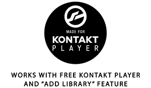 This is a Made For Kontakt Player library. It can be used in the free Kontakt Player or the full version of Kontakt by Native Instruments. It can be added to the Libraries browser. It requires online serial number activation through the Native Access authorization app included with Kontakt