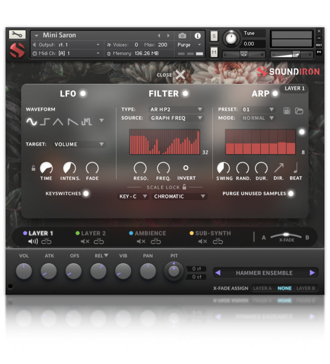 Soundiron Mini Saron Tuned Toy Percussion For Kontakt