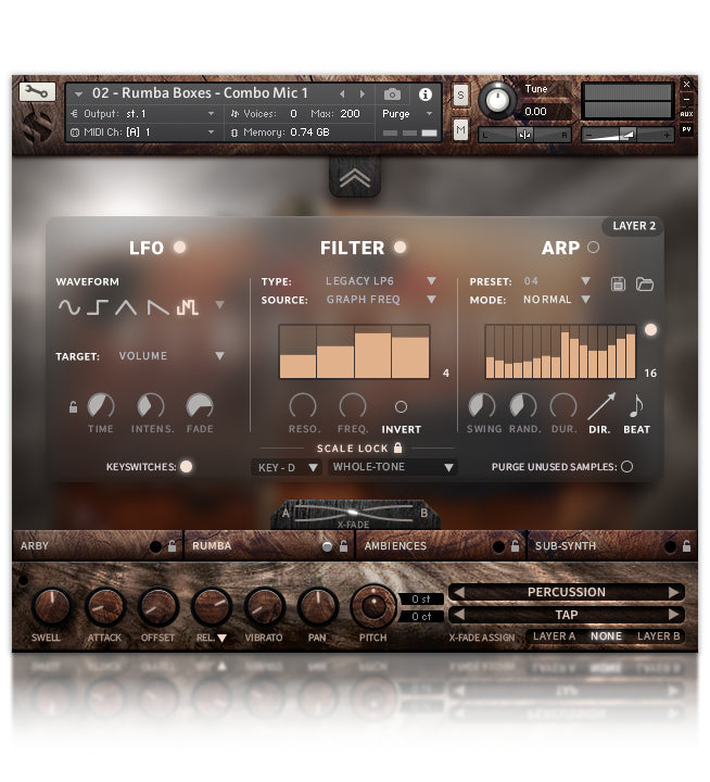 Hopkin Instrumentarium: Rumba Boxes Pluginsmasters