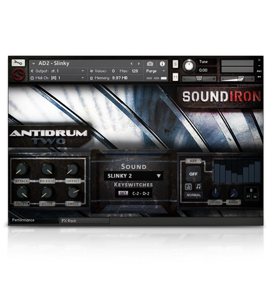 Antidrum 2 - Experimental - virtual instrument sample library for Kontakt by Soundiron pluginsmasters