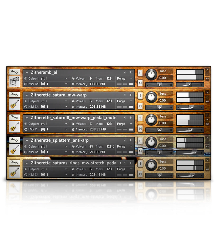 kontakt string librarys