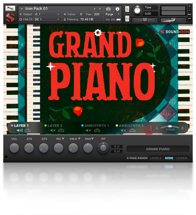 Iron Pack 1 - Grand Piano Pluginsmasters